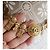 Collana Chanel Vintage Placcata Oro Modello Bizantino D'oro - vista 11