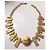 Collana Chanel Vintage Placcata Oro Modello Bizantino D'oro - vista 15