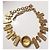 Collana Chanel Vintage Placcata Oro Modello Bizantino D'oro - vista 17