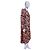 Baum und Pferdgarten Midikleid mit Blumenprint Schwarz Pink - Ansicht 5