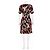 Diane von Furstenberg Kitt Seidenkleid Schwarz Pink Mehrfarben Beige Lila - Ansicht 2