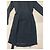 Carven schwarzes asymmetrisches Kleid - Ansicht 16