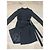 Carven schwarzes asymmetrisches Kleid - Ansicht 7
