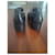 Autre Marque Scarpe stringate in pelle nera con borchie Nero  - vista 6