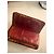 Miu Miu Burgundy Leather Clasp Wallet Brown - view 12