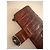 Miu Miu Burgundy Leather Clasp Wallet Brown - view 9