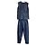 Completo Max Mara Leisure Top e Pantaloni Similpelle Blu Navy Blu scuro - vista 9