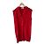 Burberrys Abito camicia rosso senza maniche
