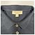 Polo Burberry de algodón negro con emblema dorado - vista 5