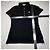 Polo Burberry de algodón negro con emblema dorado - vista 7