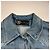 Roccobarocco Jeansjacke mit bestickten Flügeln Weiß Blau - Ansicht 6
