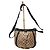Gucci Borsa a Tracolla Crystal Monogram Small D Gold Ring Marrone Beige