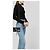 Saint Laurent Kate Wallet on Chain Cloud Star Nero Multicolore - vista 17