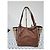 Burberry Borsa Tote Small Canterbury in Tela House Check e Pelle Marrone Beige - vista 12