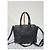 Prada Baltico Borsa Satchel Piccola Pelle Saffiano Nera Nero - vista 3