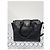 Prada Baltico Borsa Satchel Piccola Pelle Saffiano Nera Nero - vista 5