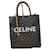 Céline Tote Verticale Medium Tela Triomphe Marrone Nero  - vista 1