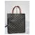 Céline Tote Verticale Medium Tela Triomphe Marrone Nero  - vista 3