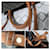 Céline Tote Verticale Medium Tela Triomphe Marrone Nero  - vista 7