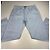 Pantaloni in cotone a righe azzurro chiaro Burberry Blu chiaro - vista 3