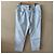 Pantaloni in cotone a righe azzurro chiaro Burberry Blu chiaro - Ansicht 2