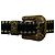 Moschino Cheap and Chic Western-Gürtel Wildleder Schwarz Golden - Ansicht 2