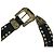 Moschino Cheap and Chic Western-Gürtel Wildleder Schwarz Golden - Ansicht 4