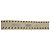 Moschino Cheap and Chic Western-Gürtel Wildleder Schwarz Golden - Ansicht 7