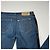 Calças jeans de ganga azul para mulher D&G com risca lateral em pele preta Preto - vista 12