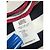 Moschino Cheap and Chic Blazer de rayas blanco y negro Roja - vista 8