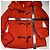 Abrigo Duffel de lana naranja Thomas Burberry - vista 6
