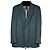 Blazer in lana verde scuro da uomo Trussardi