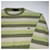 Burberry Gestreifter Strickpullover Beige Grün  - Ansicht 2