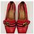 Gucci Mocassini in pelle rossa con morsetto Horsebit Rosso - vista 14