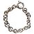 Clio Blue Bracciale Maglia Jaseron Argento 925
