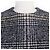 Autre Marque Glen Check Kleid YOKO CHAN Blau Marineblau - Ansicht 4