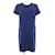 Hermès Vestido cortado Hermes Azul Azul marino  - vista 1