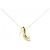Autre Marque Collana con perle Akoya e diamanti in Au750 D'oro