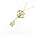 Autre Marque Collana in oro giallo K10 e diamanti D'oro - vista 3