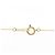 Autre Marque Collana Initial K in Diamante Au750 D'oro - vista 5