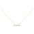 Autre Marque Collana con diamante Au750 D'oro