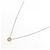 Autre Marque Collana solitario con diamante in oro rosa K10 - vista 2
