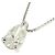 Autre Marque Collana di Diamanti PT900 PT850 Argento - vista 3