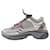 Timeless Sneakers Chanel Marrone Argento Rosso Beige - vista 2