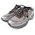 Timeless Sneakers Chanel Marrone Argento Rosso Beige - vista 3