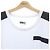 Maison Martin Margiela Camiseta MM6 Negro Blanco - vista 5