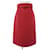Falda Christian Dior Roja