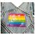 Levi's Pride Collection Salopette Corta in Denim Blu - vista 4