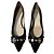 Tory Burch Ballerine a punta in vernice nera con borchie Nero - vista 2