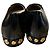 Tory Burch Ballerine a punta in vernice nera con borchie Nero - vista 4